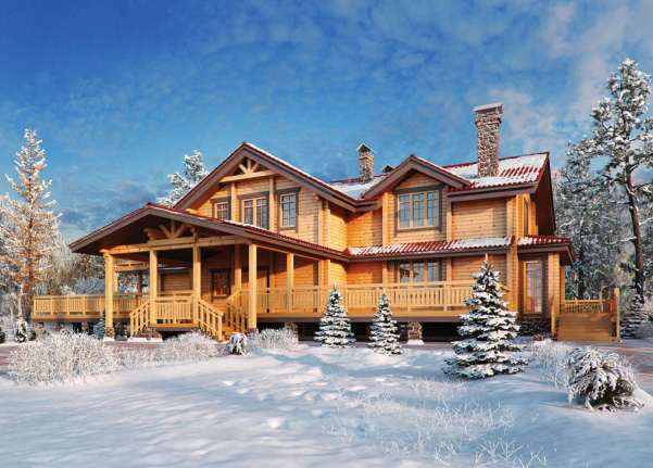 Massive DIY Cabin Kit To Build Your Own Home