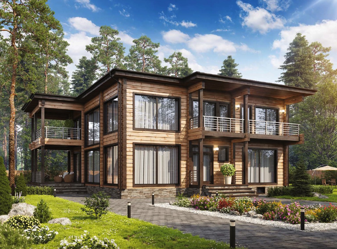 Massive DIY Cabin Kit To Build Your Own Home