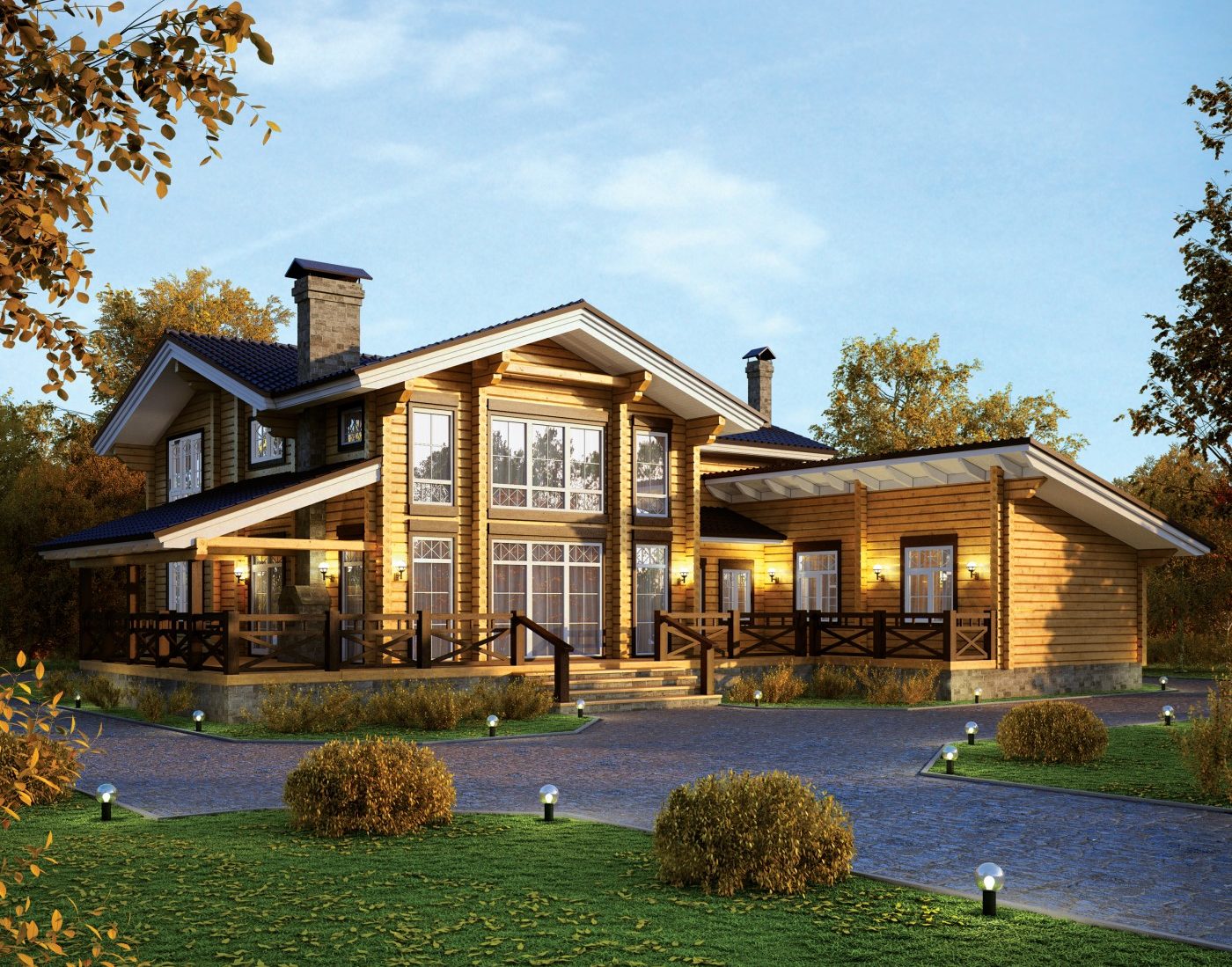 Massive DIY Cabin Kit To Build Your Own Home