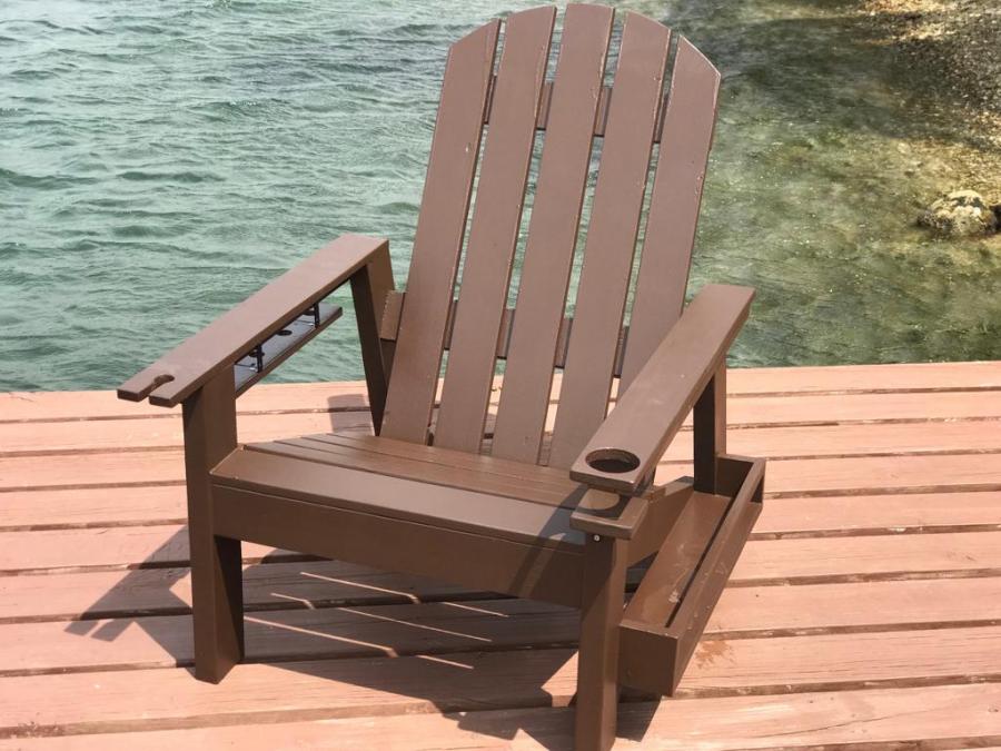 DIY Wine Chair With Wine Bottle Storage Drawers