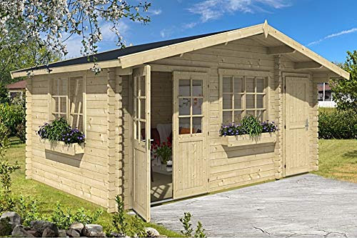 DIY Backyard Guest House That Can Be Built In 8 Hours - Allwood DIY cabin, pool house, garden house, studio