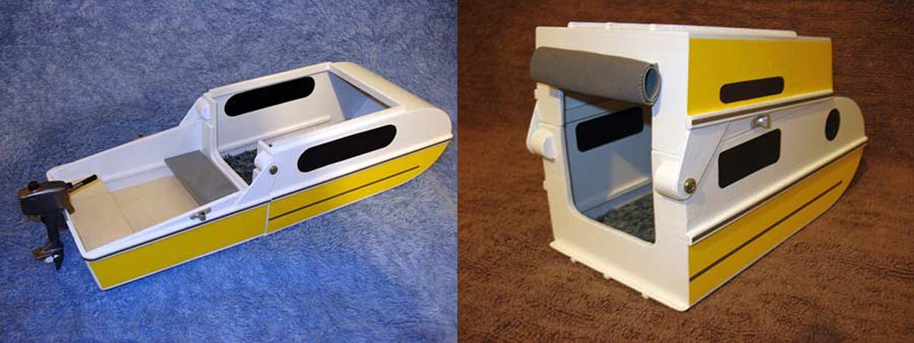DIY Micro-Camper Converts Into a Boat - Mini CAMPER-CRUISER
