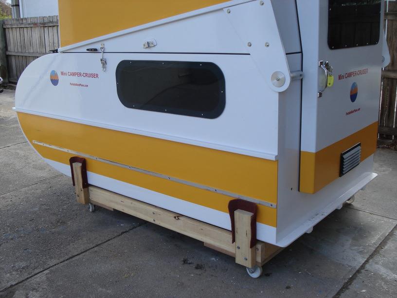 DIY Micro-Camper Converts Into a Boat - Mini CAMPER-CRUISER