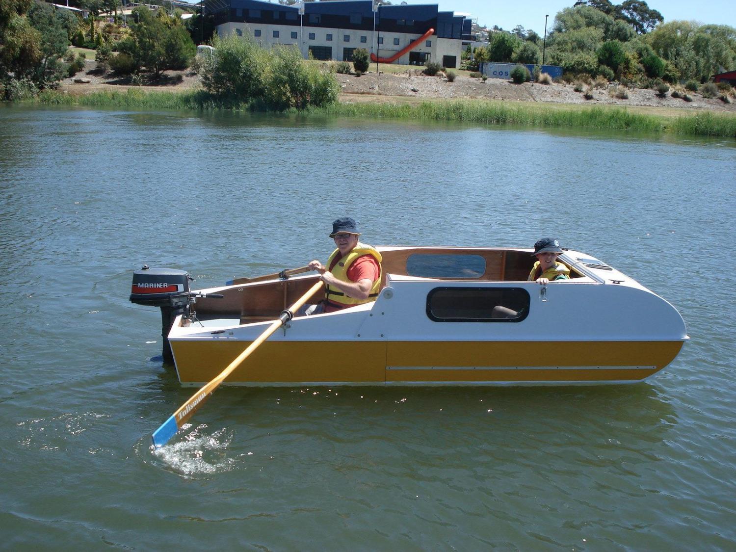 DIY Micro-Camper Converts Into a Boat - Mini CAMPER-CRUISER