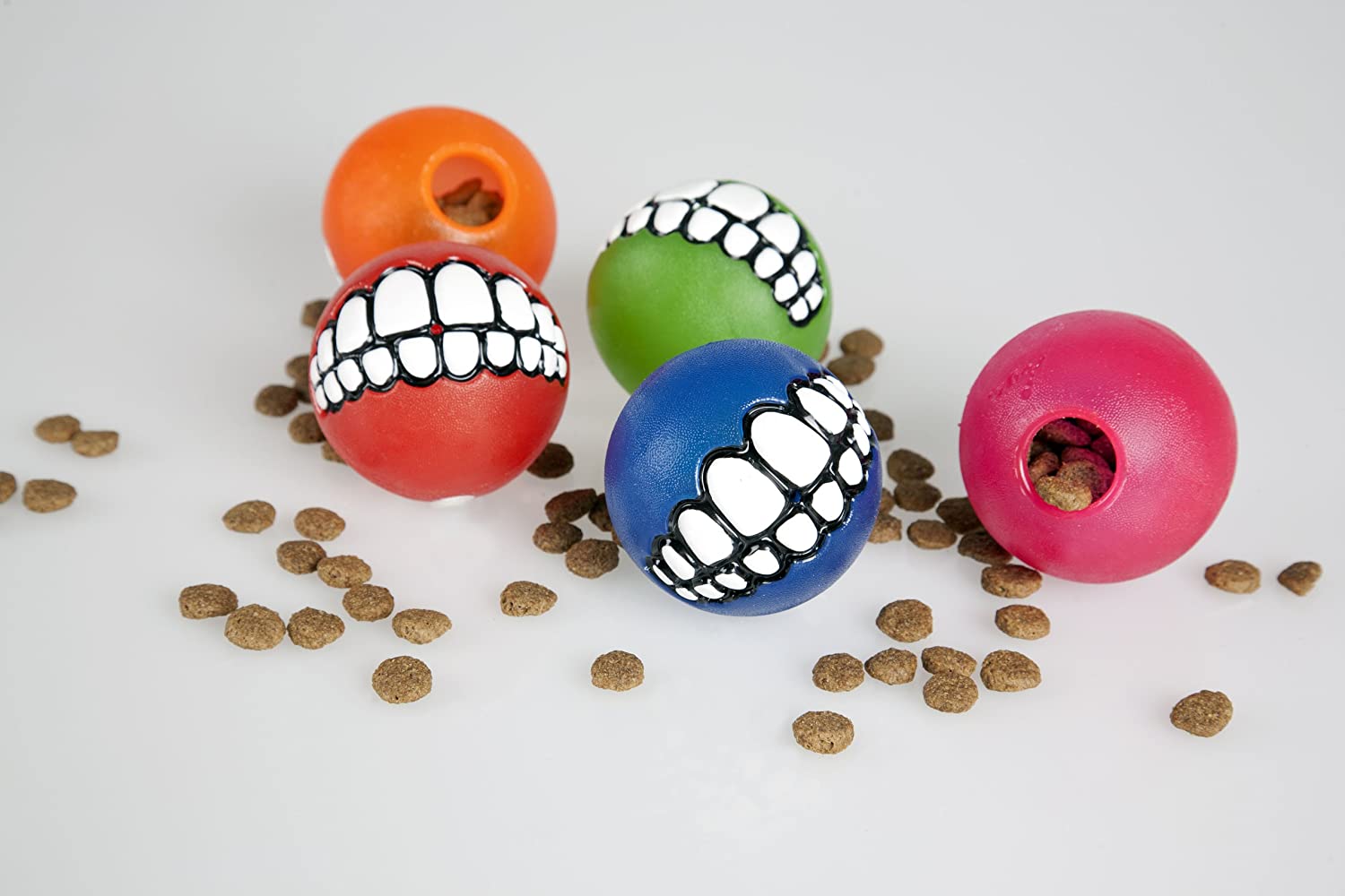 Funny dog ball teeth - Dog Ball Gives Your Dog Human Teeth