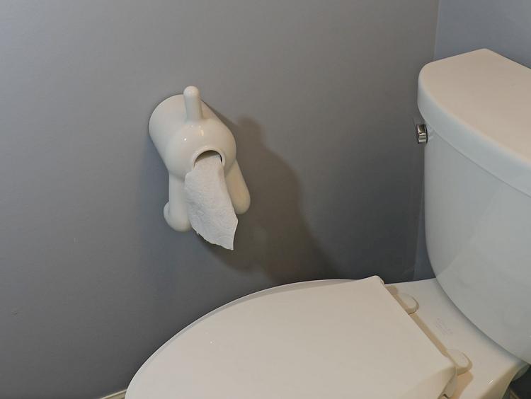 Dog Butt Toilet Paper Dispenser