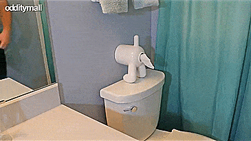 Dog Butt Toilet Paper Dispenser