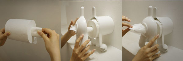 Dog Butt Toilet Paper Holder