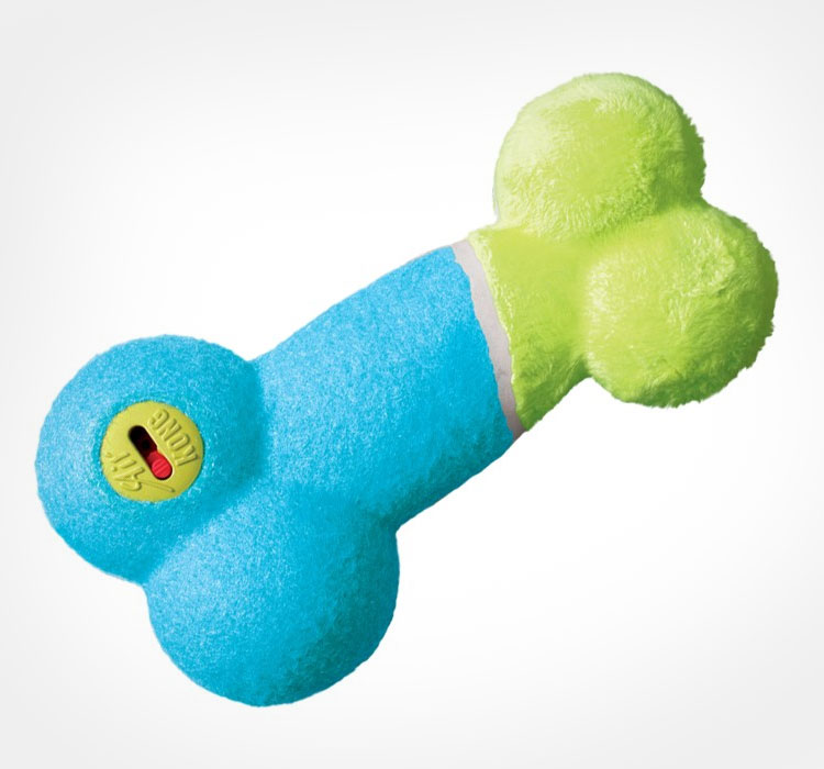Dog Toy Squeaker With On/Off Switch - Bone