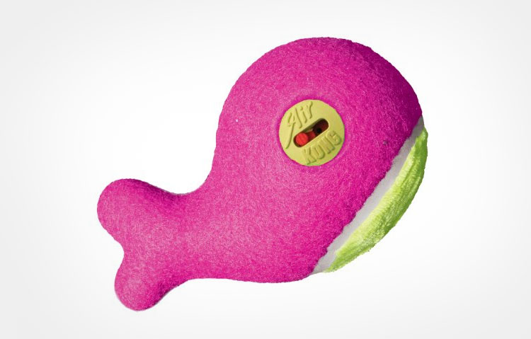 Dog Toy Squeaker With On/Off Switch - Whale