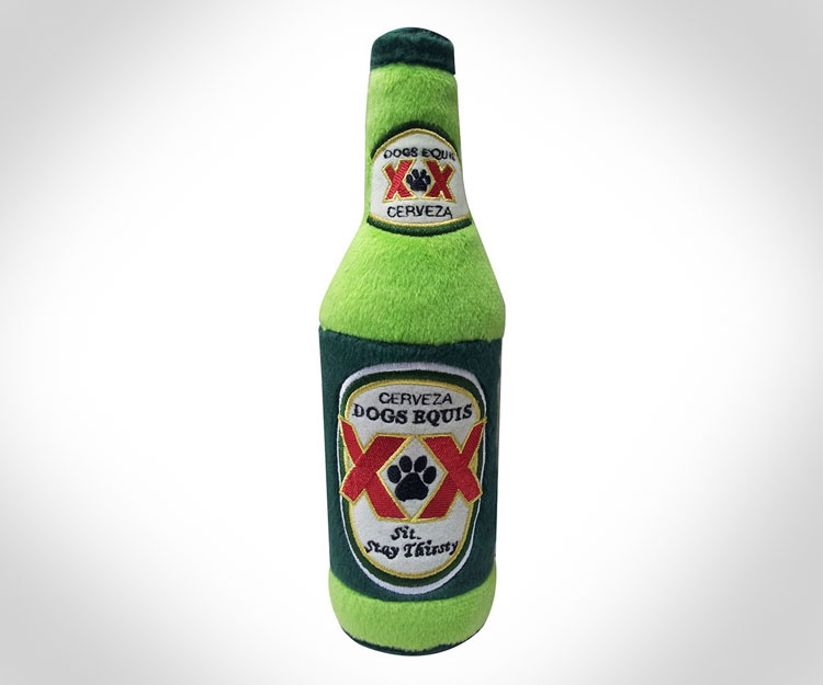 Dogs Equis Beer Bottle Dog Toy