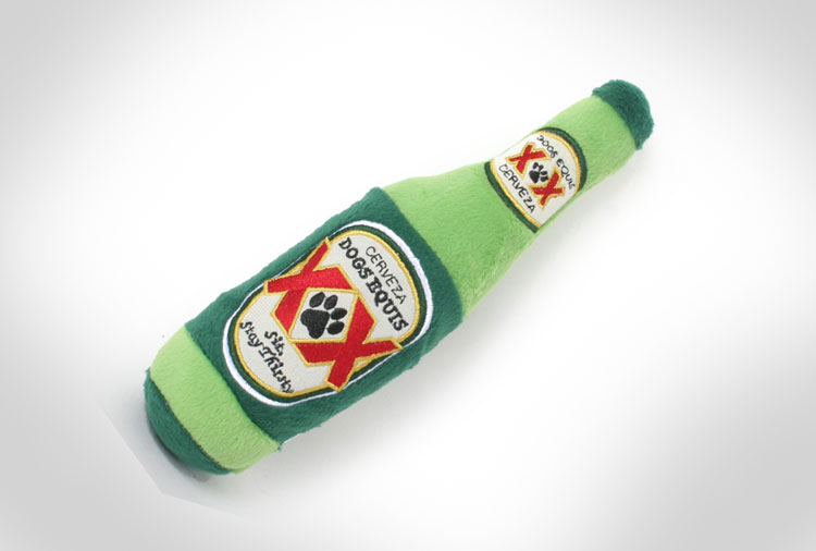 Dogs Equis Beer Bottle Dog Toy