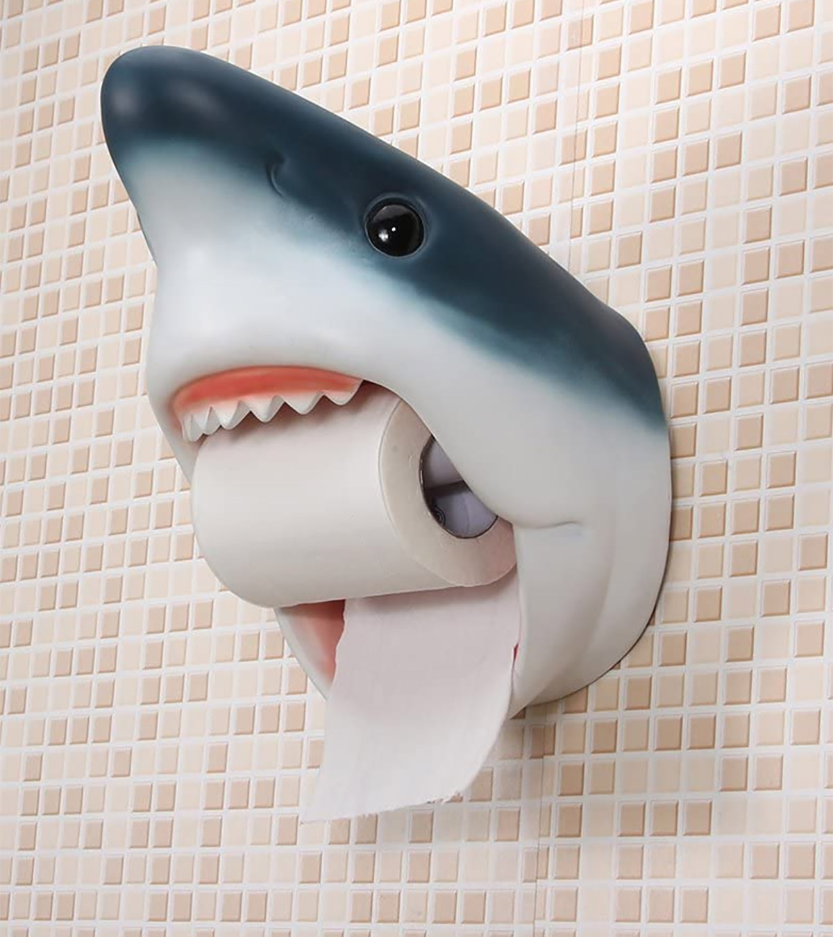 Shark Mouth Toilet Paper Holder