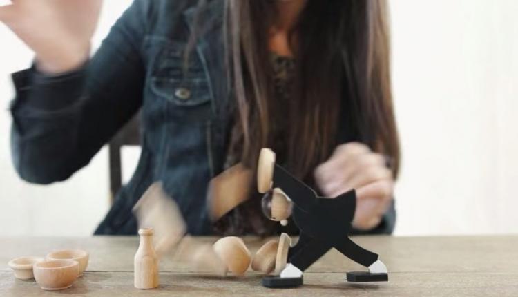 Don't Tip The Waiter Stacking Game