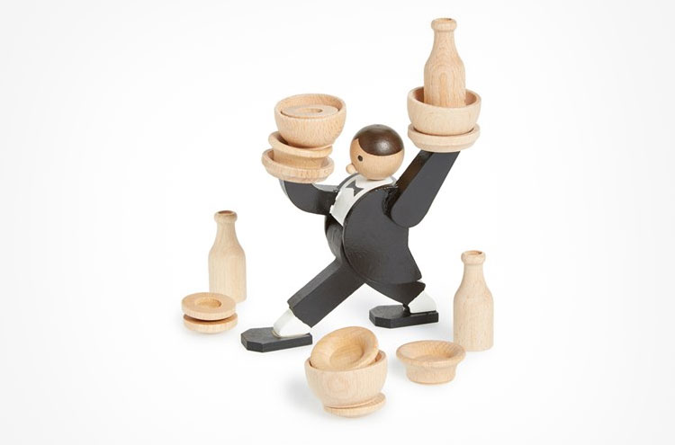 Don't Tip The Waiter Stacking Game