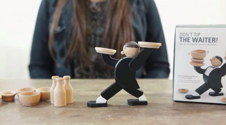 Don't Tip The Waiter Stacking Game