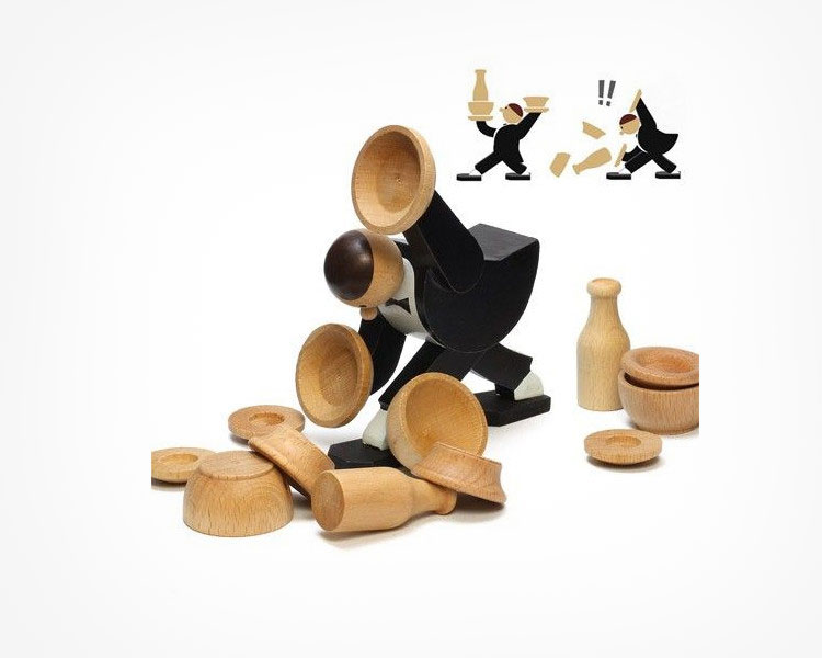 Don't Tip The Waiter Stacking Game
