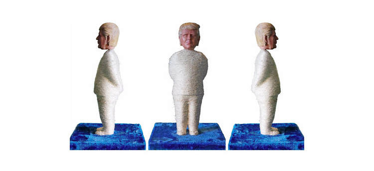 Donald Trump Cat Scratcher Post
