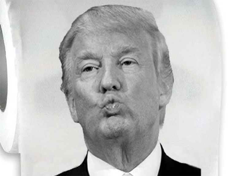 DUMP - Donald Trump Toilet Paper