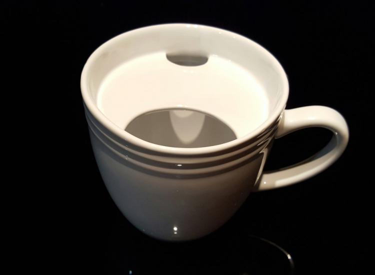 Doughnut Warming Coffee Mug