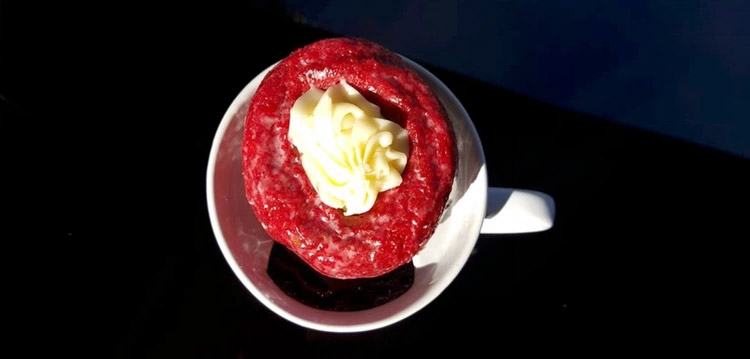 Doughnut Warming Coffee Mug