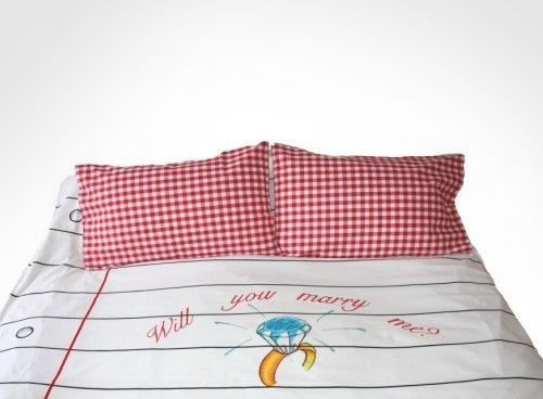 Doodle Duvet Lets You Draw On Your Bed