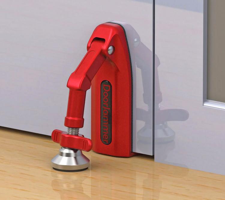 DoorJammer Portable Door Lock That Lets You Lock Any Door - Best travel door lock