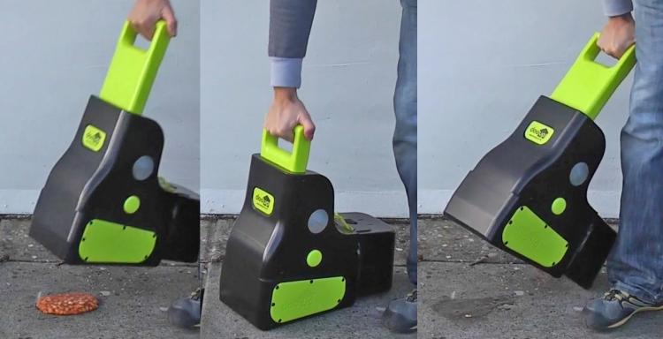 DooUp Auto-Scooping Pooper Scooper, Disinfects Area Afterwards