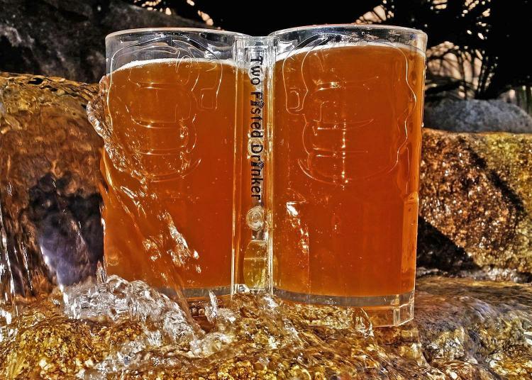 Double Beer Mug