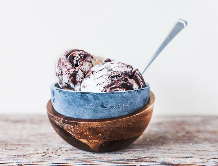 Stone Double Layered Ice Cream Bowl Koozie
