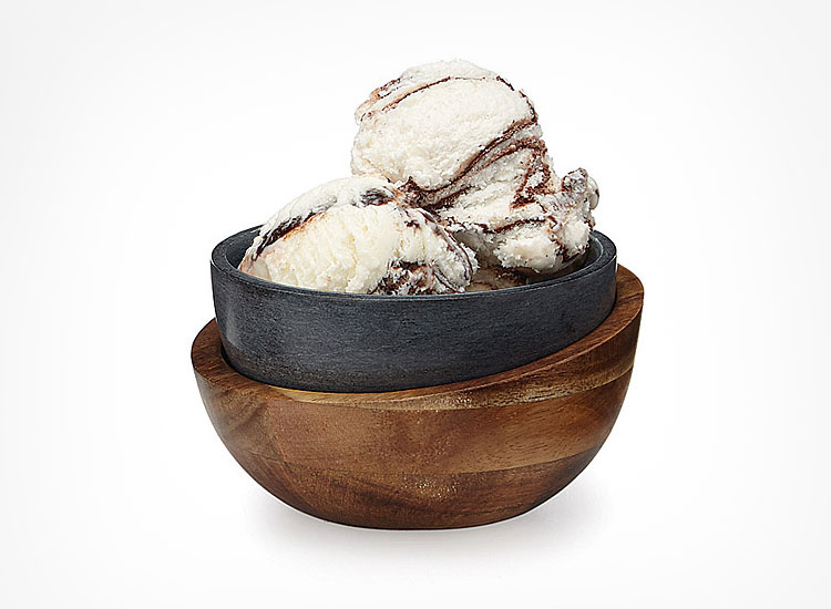 Stone Double Layered Ice Cream Bowl Koozie