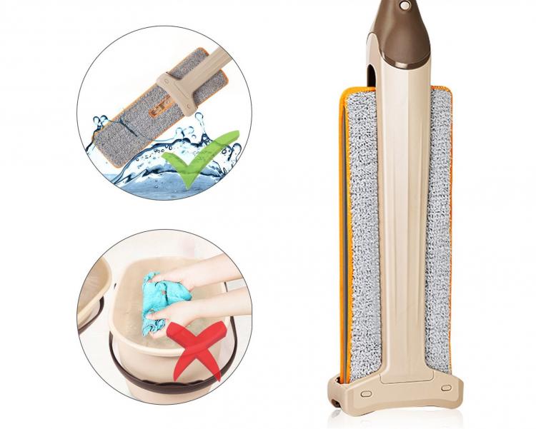 Hanva Double-sided self-wringing floor cleaning mop