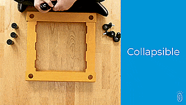 Dozap Collapsible Dolly Cart - Folding portable dolly helps move heavy objects