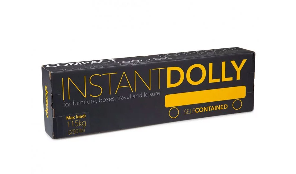 Dozap Collapsible Dolly Cart - Folding portable dolly helps move heavy objects
