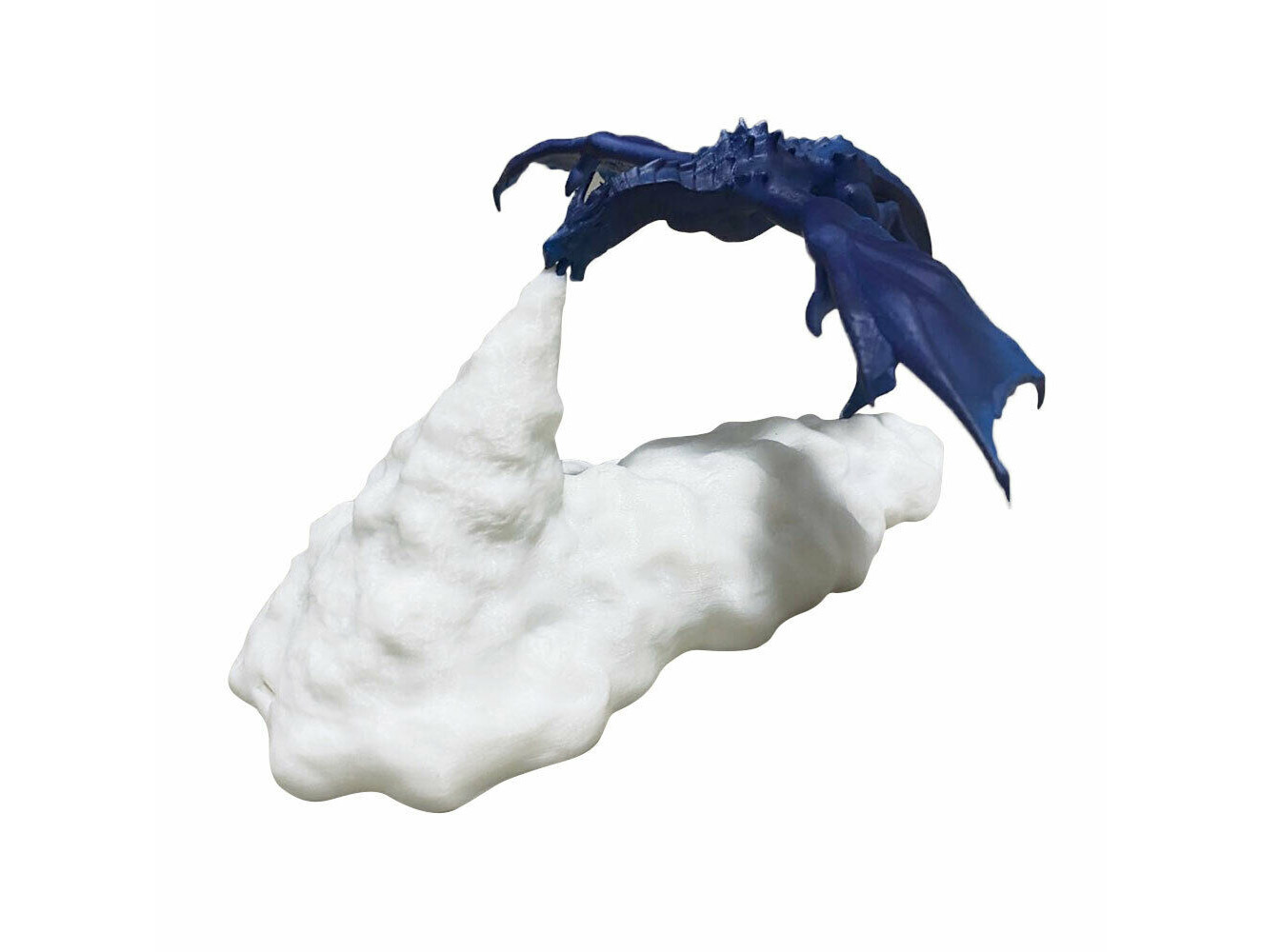 3D Fire Breathing Dragon Night Light - Illuminated smoke plume dragon lamp