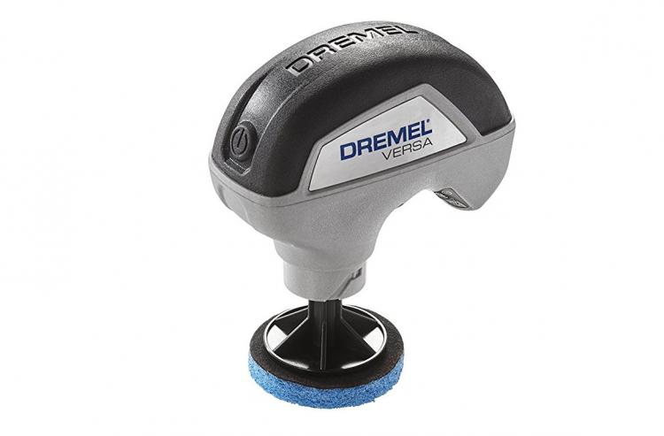 Dremel Cordless Power Cleaner - Tiny handheld power scrubber for cleaning kitchen, bathroom, car rims, shoes