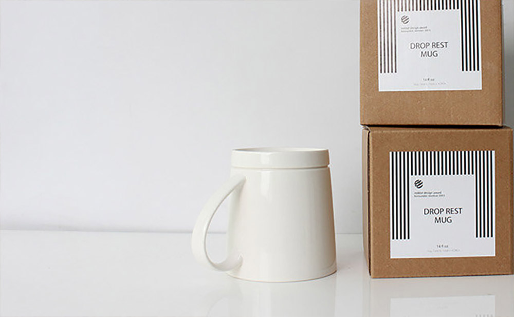 Drip-Catching Coffee Mug - Drop catch mug