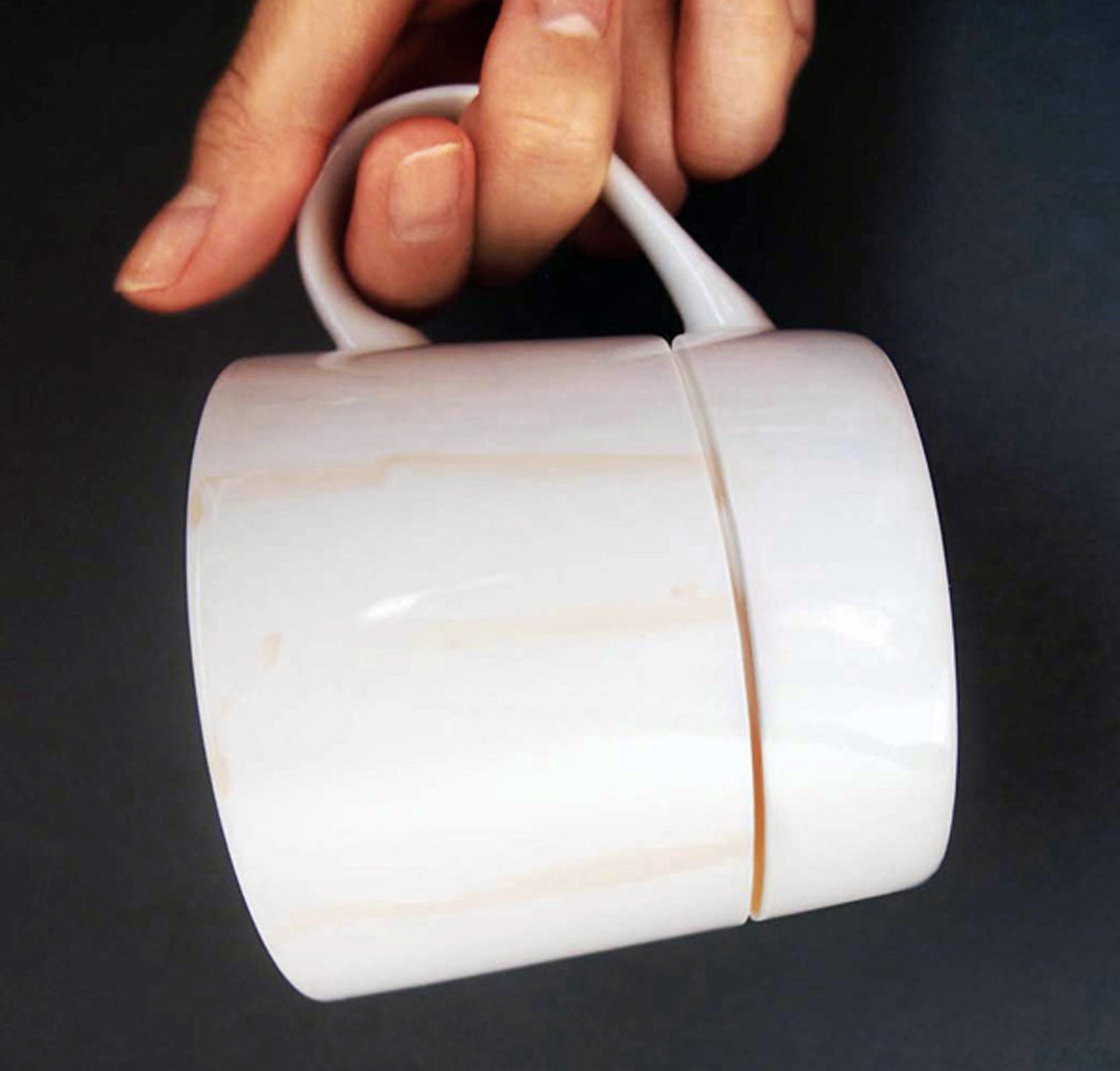 Drip-Catching Coffee Mug - Drop catch mug