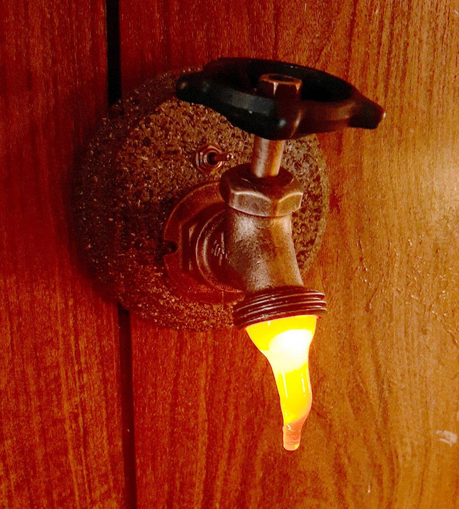 Funny Novelty Dripping Outdoor Faucet Spigot Night Light