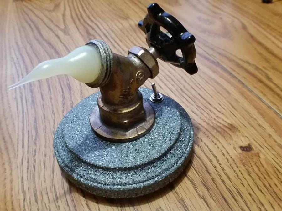 Funny Novelty Dripping Outdoor Faucet Spigot Night Light