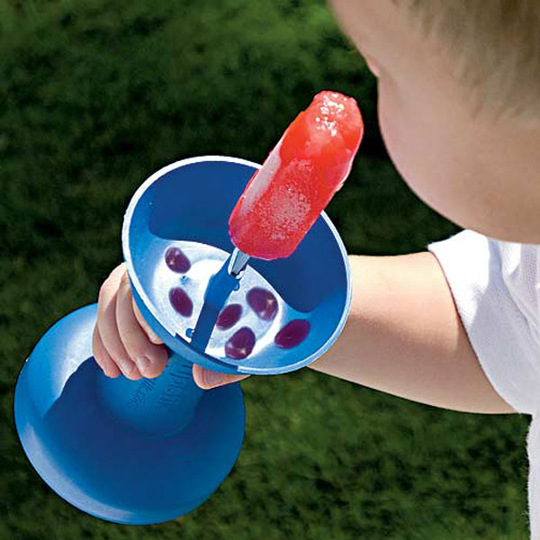 DripStik Ice Cream and Popsicle Holder - Prevents frozen treats from melting and dripping onto kids hands - Sticky hands prevention - Dripstick