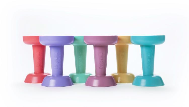DripStik Ice Cream and Popsicle Holder - Prevents frozen treats from melting and dripping onto kids hands - Sticky hands prevention - Dripstick