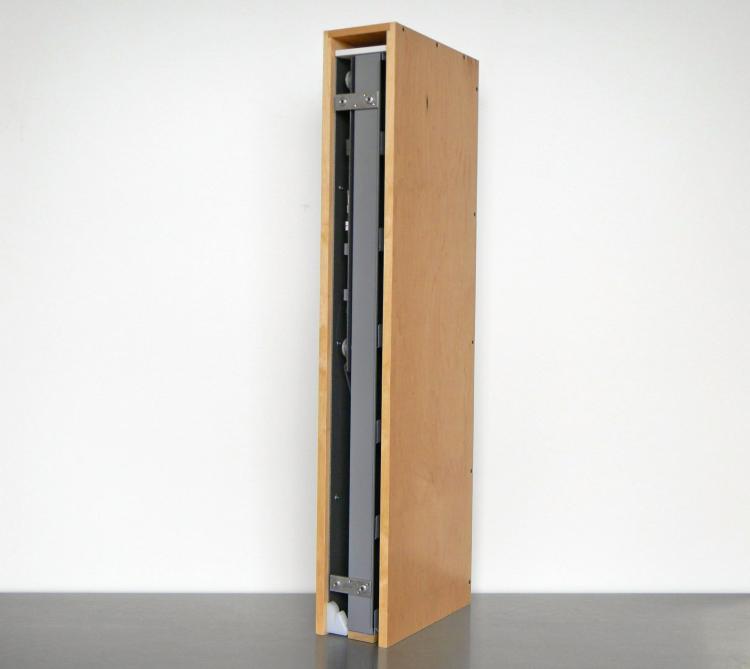 Dropdown Spice Rack Cabinet Drawer Lets You Easily Access All Your Spices - Pull-down spice cabinet