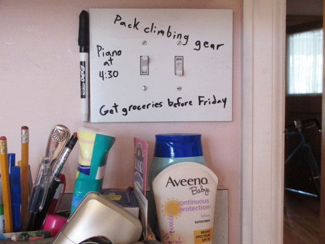 Switch Port Dry Erase Light Switches