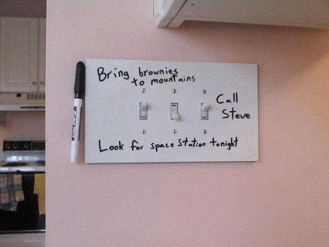 Switch Port Dry Erase Light Switches