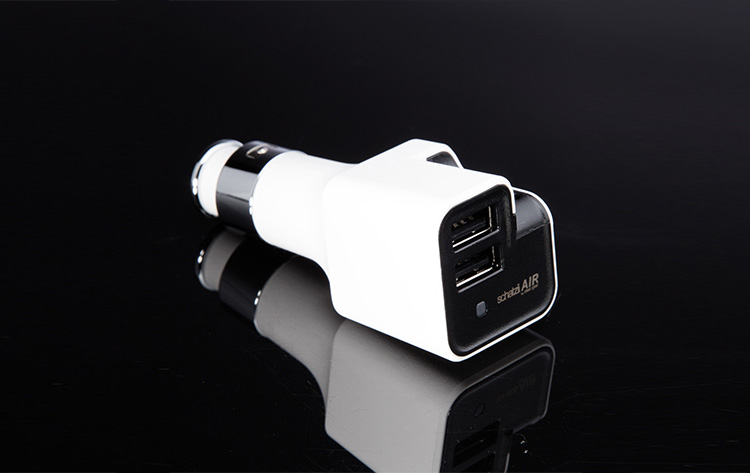 AIR Ionic Dual USB Car Charger and Air Purifier