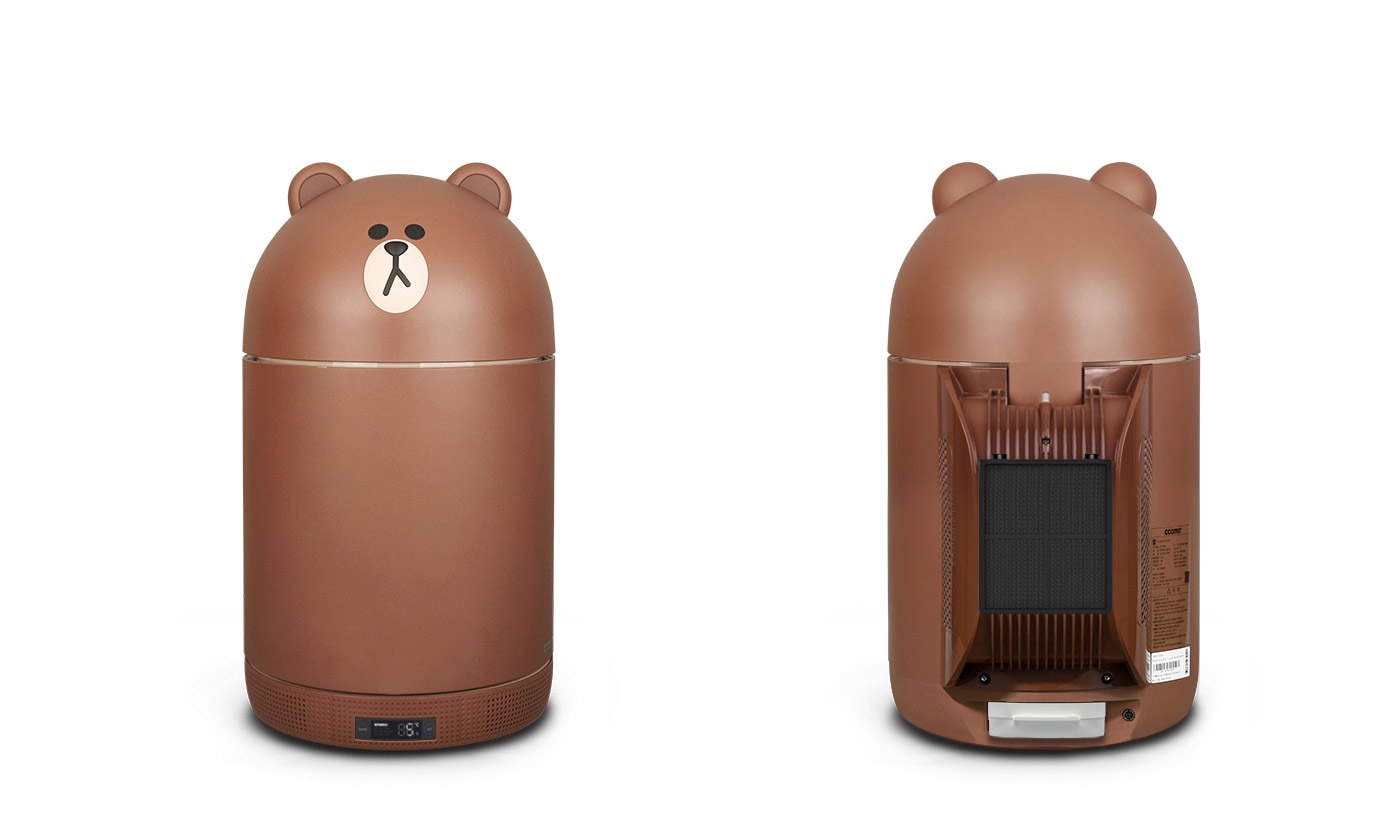 Duck Shaped Mini Fridge Features a Smart Phone Sterilizer and Bluetooth Speaker