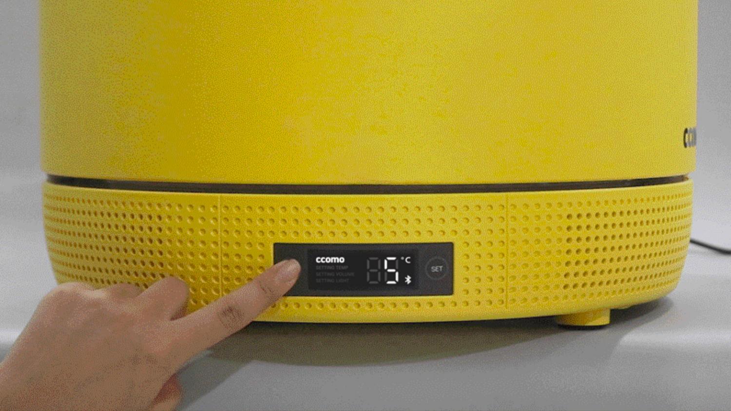 Duck Shaped Mini Fridge Features a Smart Phone Sterilizer and Bluetooth Speaker