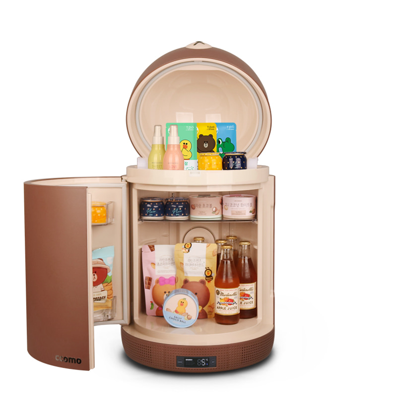 Duck Shaped Mini Fridge Features a Smart Phone Sterilizer and Bluetooth Speaker