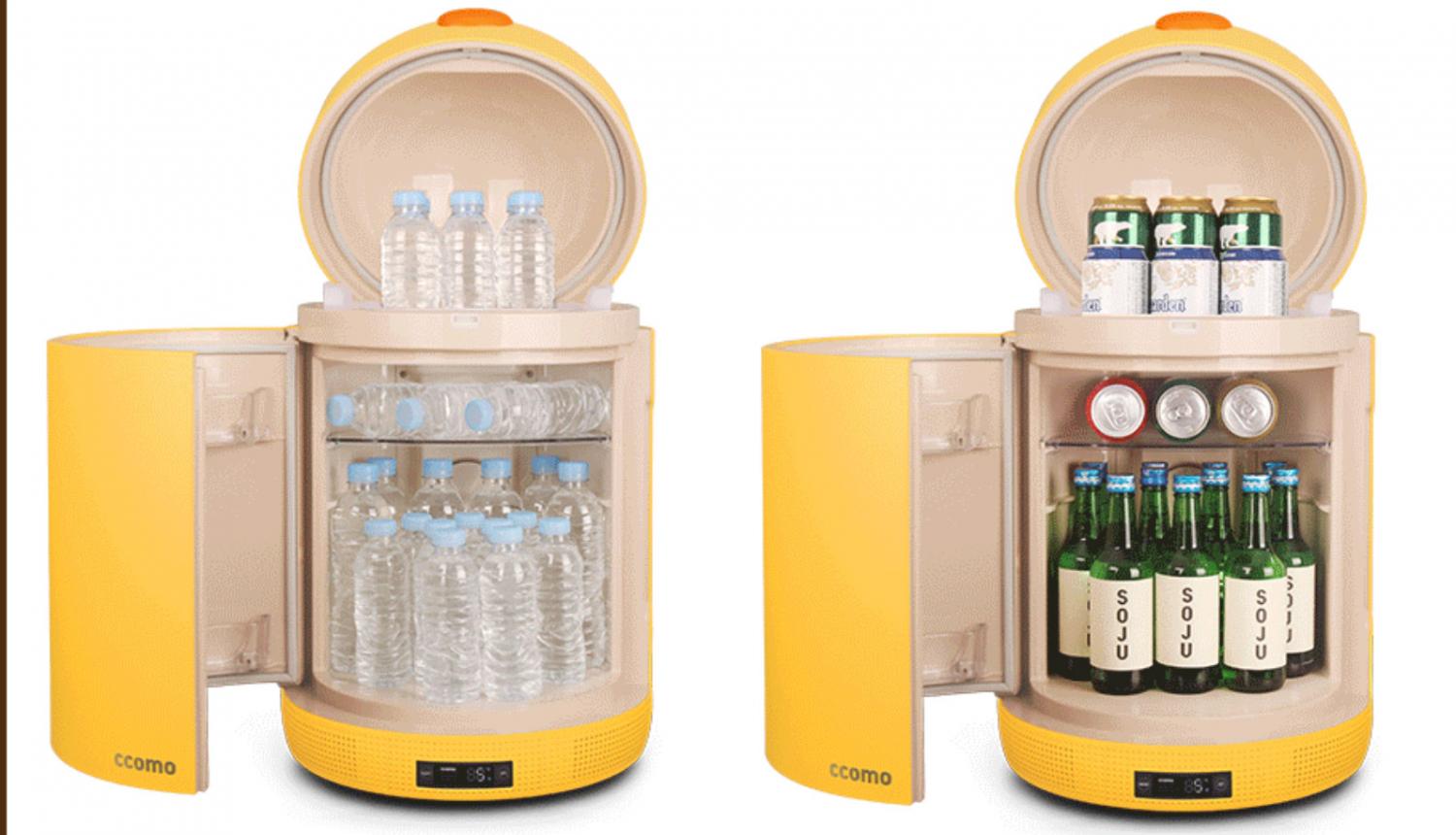 Duck Shaped Mini Fridge Features a Smart Phone Sterilizer and Bluetooth Speaker